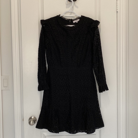 Black Suncoo Paris Dress - Picture 3 of 3